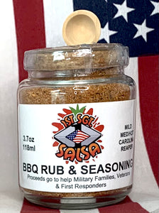 BBQ Rub & Seasoning Jar - MEDIUM - 3.7oz